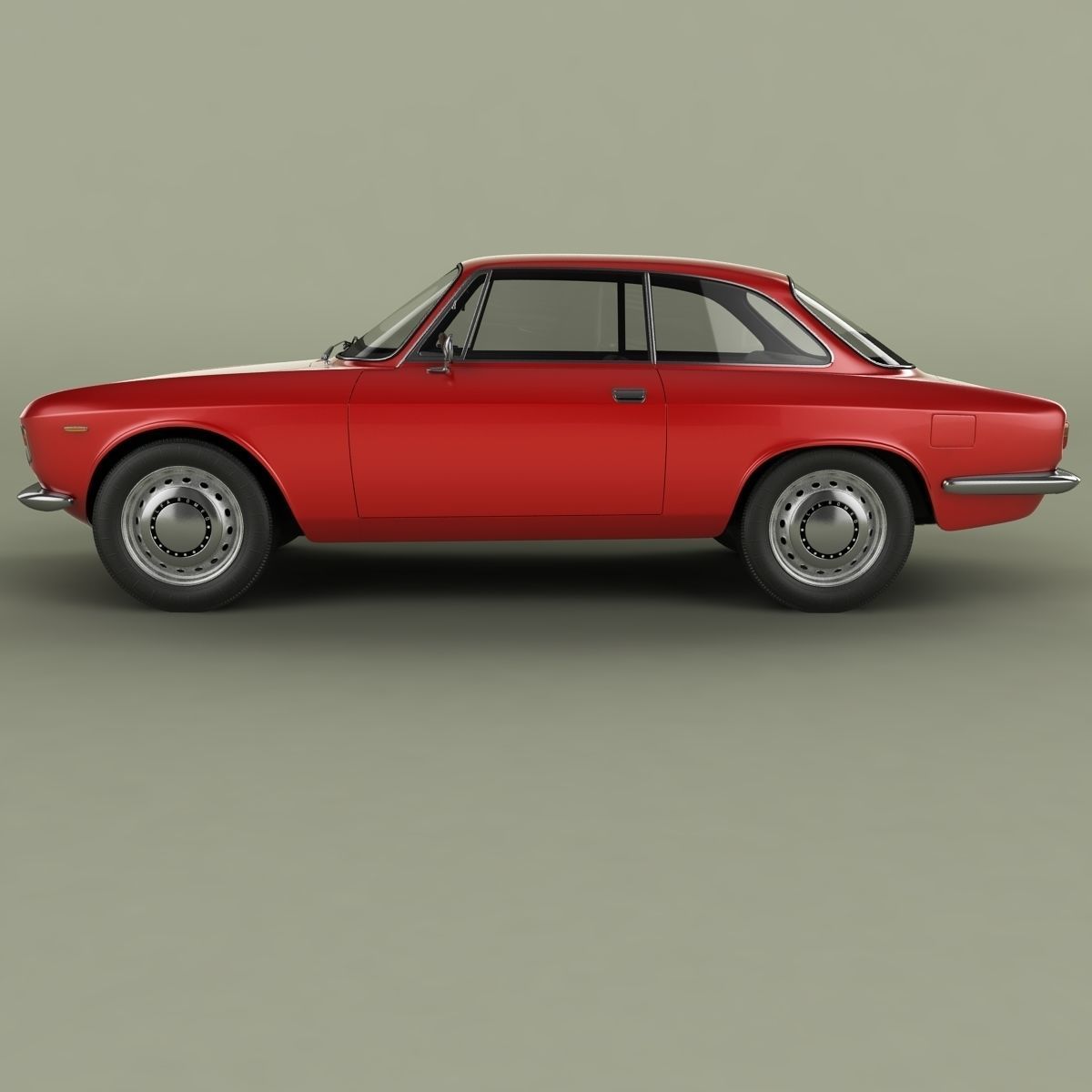 Alfa Romeo Giulia Sprint GT 3D model_1