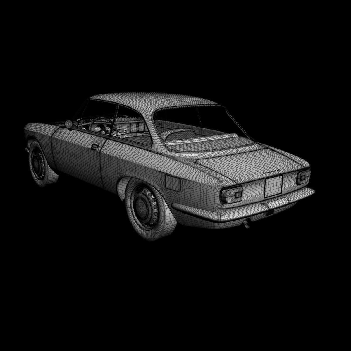 Alfa Romeo Giulia Sprint GT 3D model_16