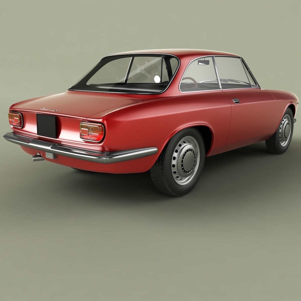 Alfa Romeo Giulia Sprint GT 3D model_2