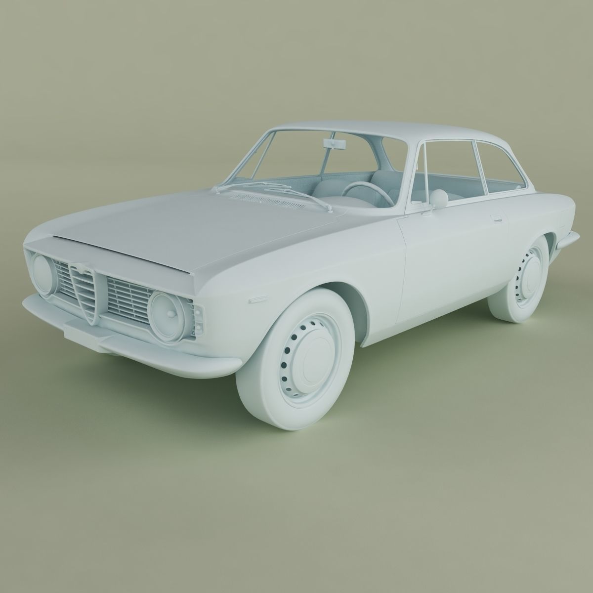 Alfa Romeo Giulia Sprint GT 3D model_10