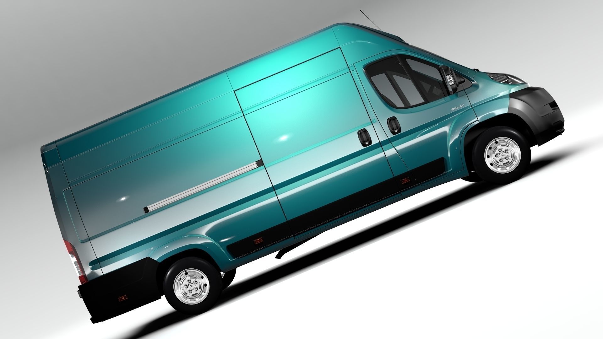 Citroen Relay Van L4H3 2006-2014 3D model_8