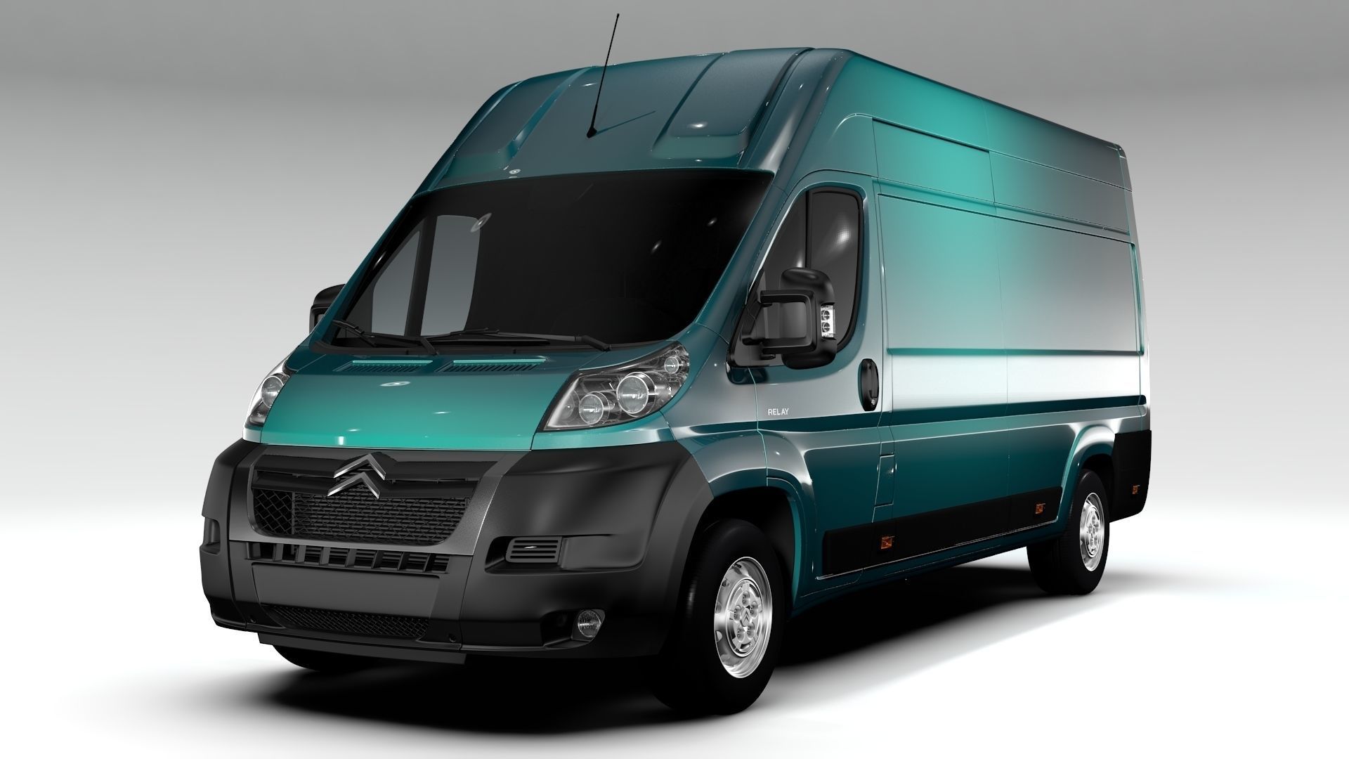 Citroen Relay Van L4H3 2006-2014 3D model_1