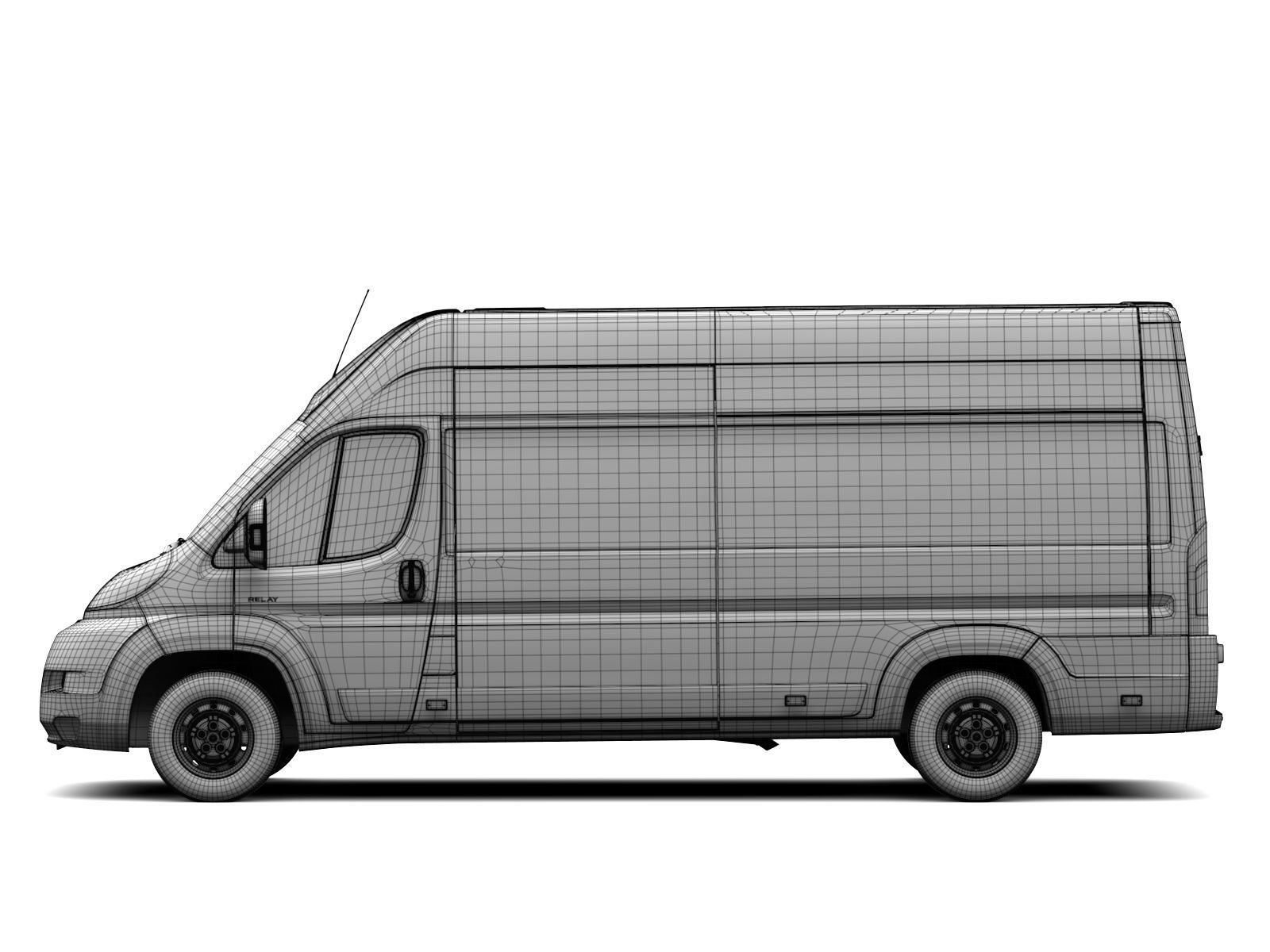 Citroen Relay Van L4H3 2006-2014 3D model_18