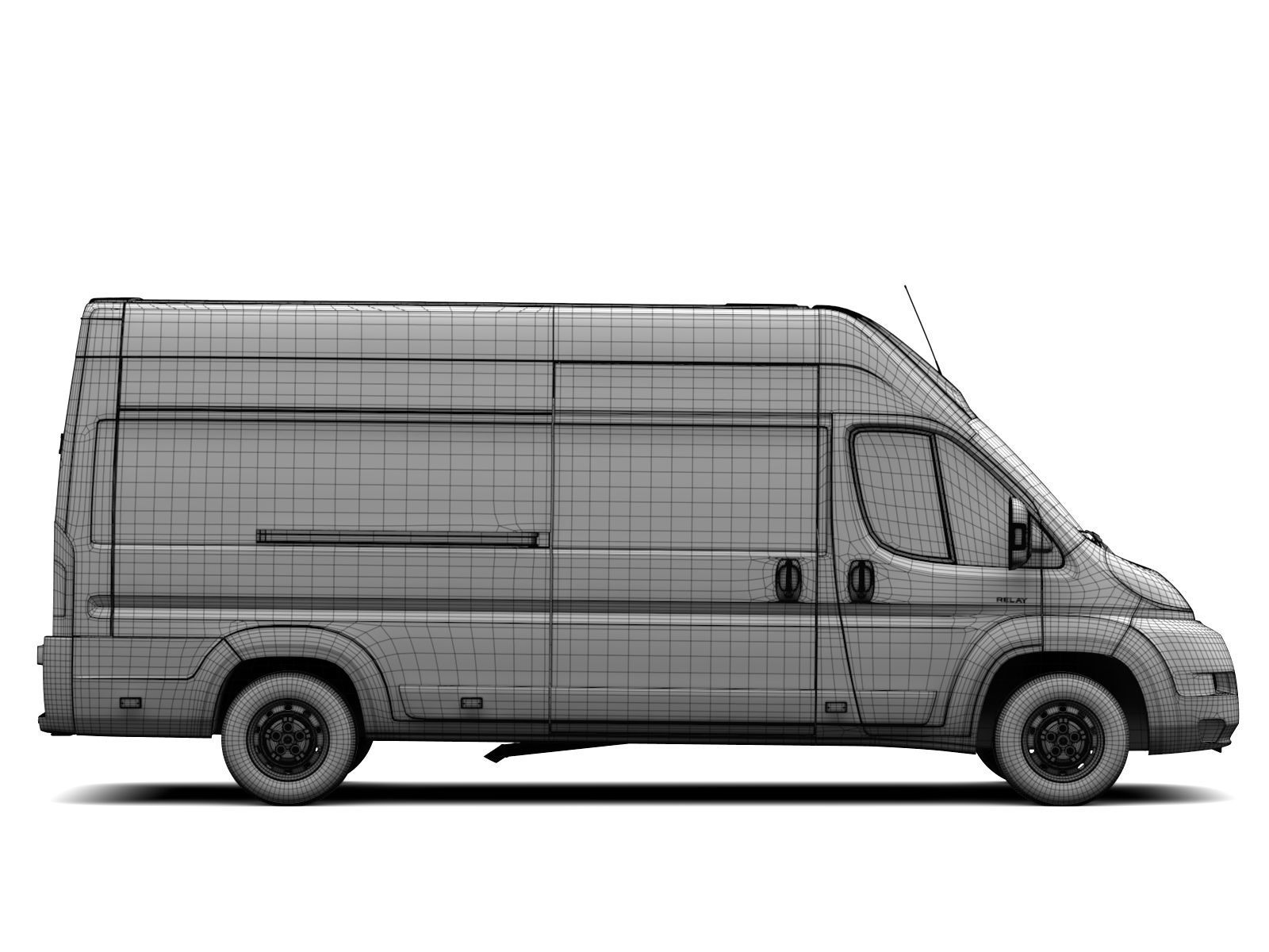 Citroen Relay Van L4H3 2006-2014 3D model_17