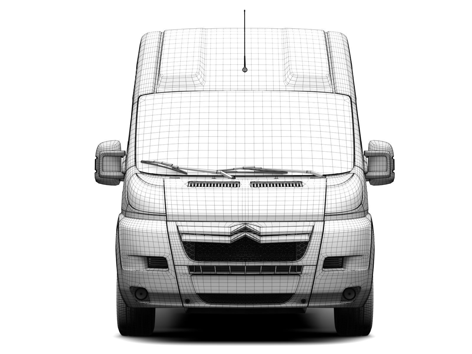 Citroen Relay Van L4H3 2006-2014 3D model_16
