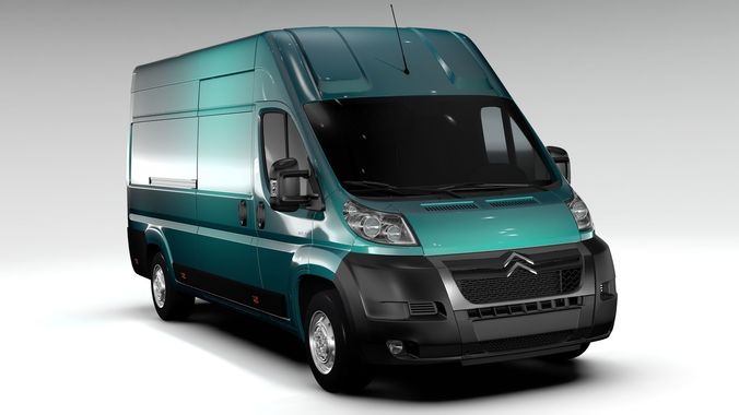 Citroen Relay Van L4H3 2006-2014 3D model