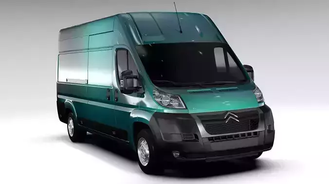 Citroen Relay Van L4H3 2006-2014 3D model