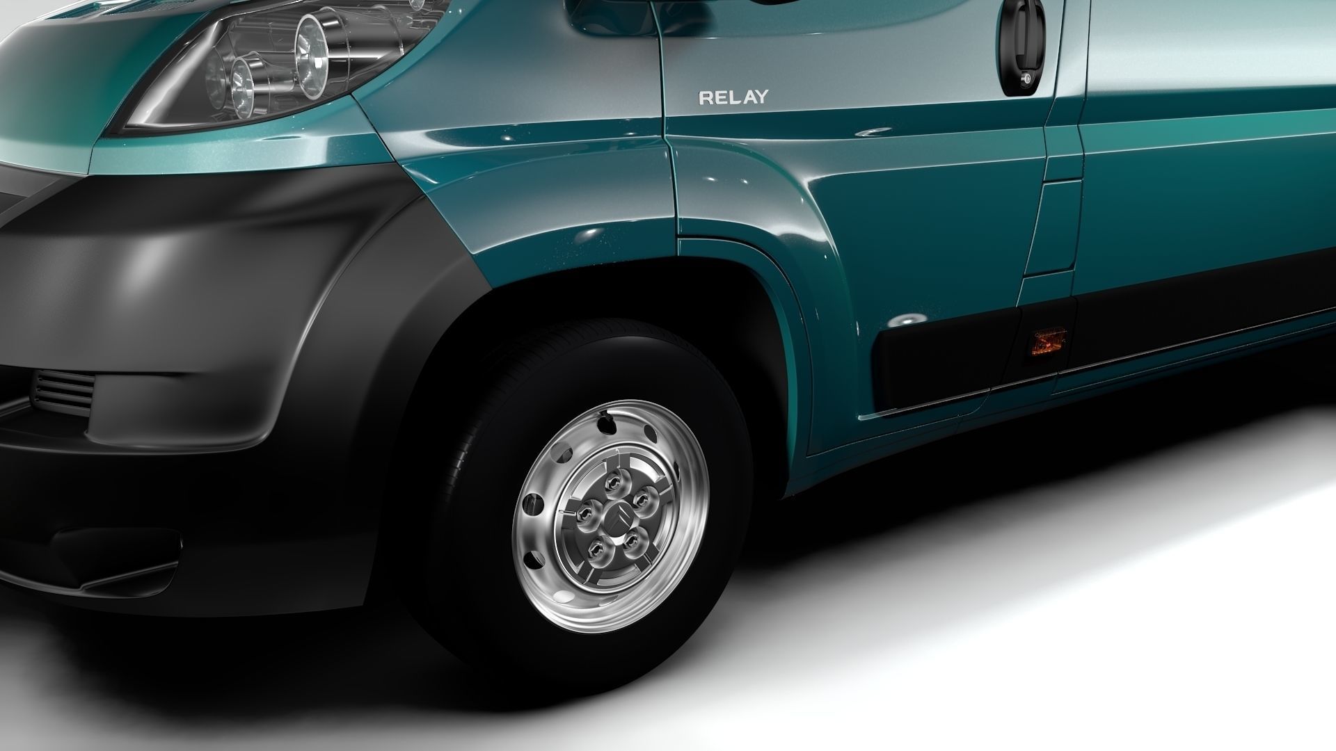 Citroen Relay Van L4H3 2006-2014 3D model_4