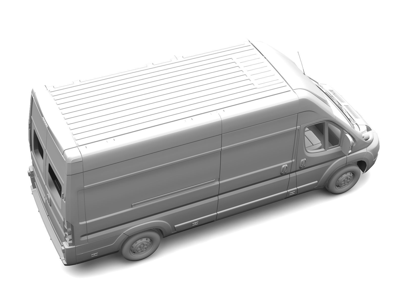 Citroen Relay Van L4H3 2006-2014 3D model_15