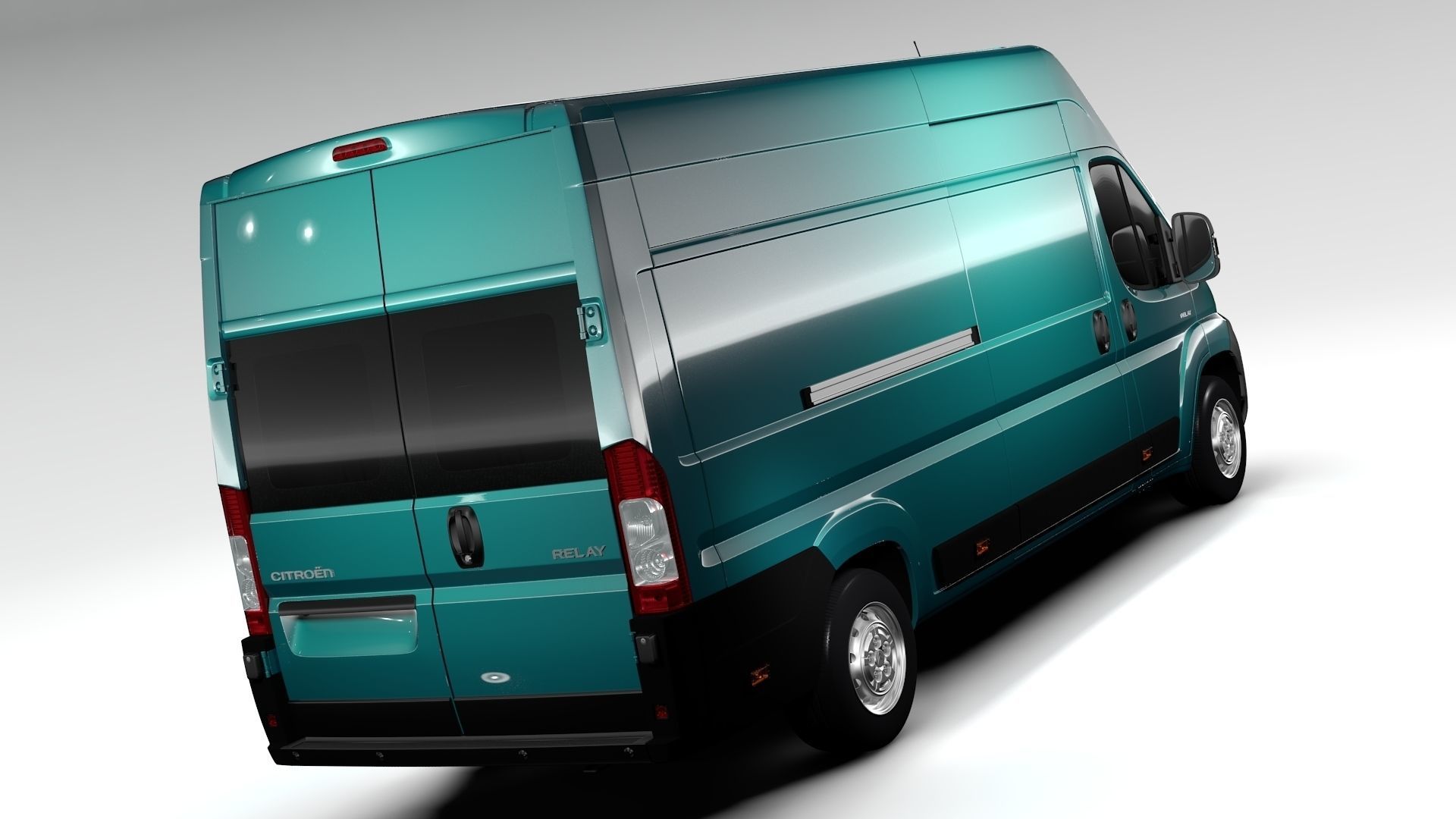 Citroen Relay Van L4H3 2006-2014 3D model_10