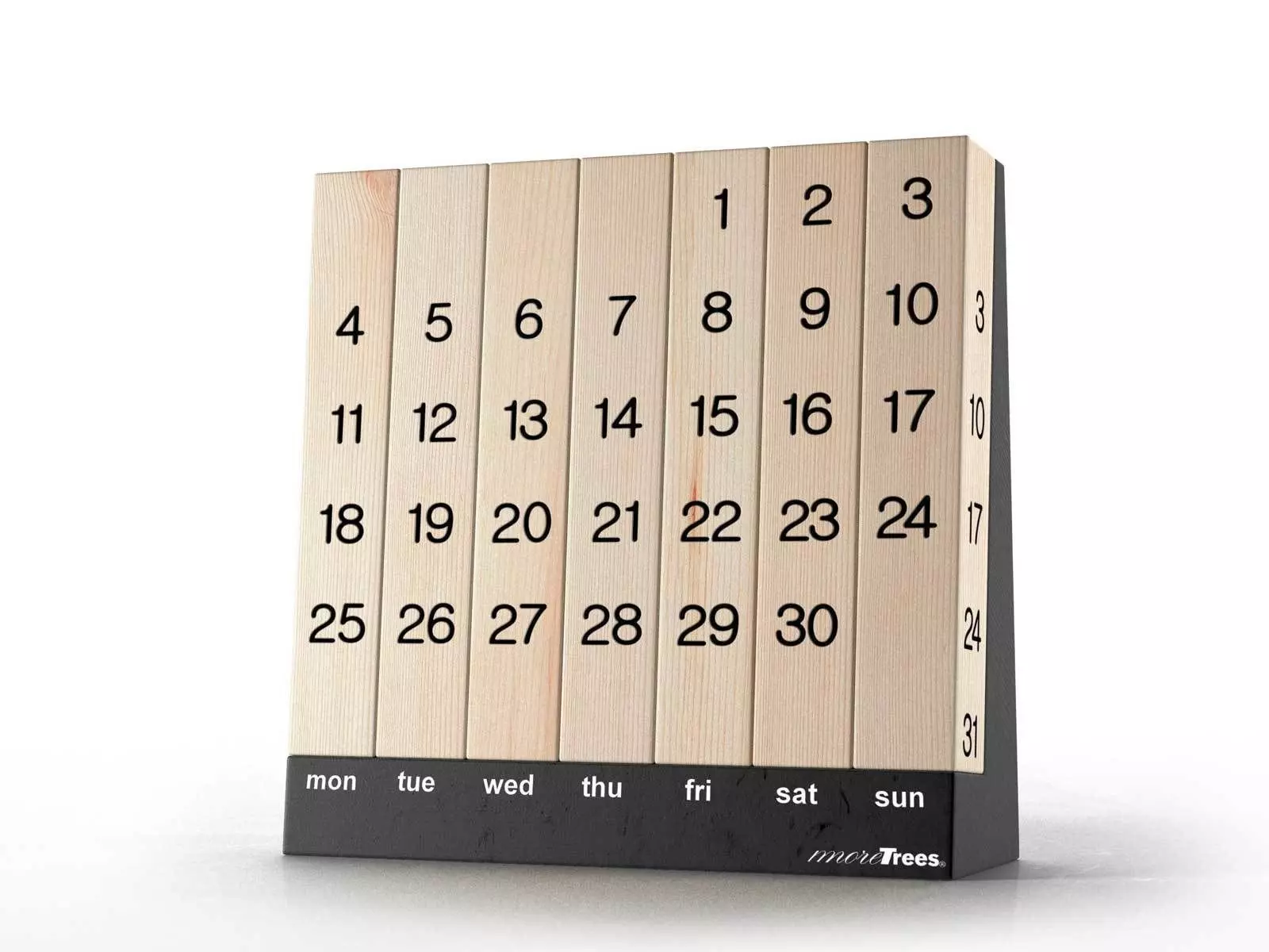 Perpetual Calendar 3D model_0