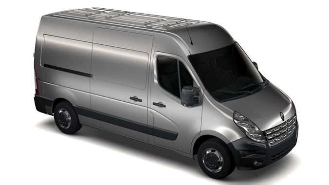 Renault Master L2H2 Van 2010 3D model