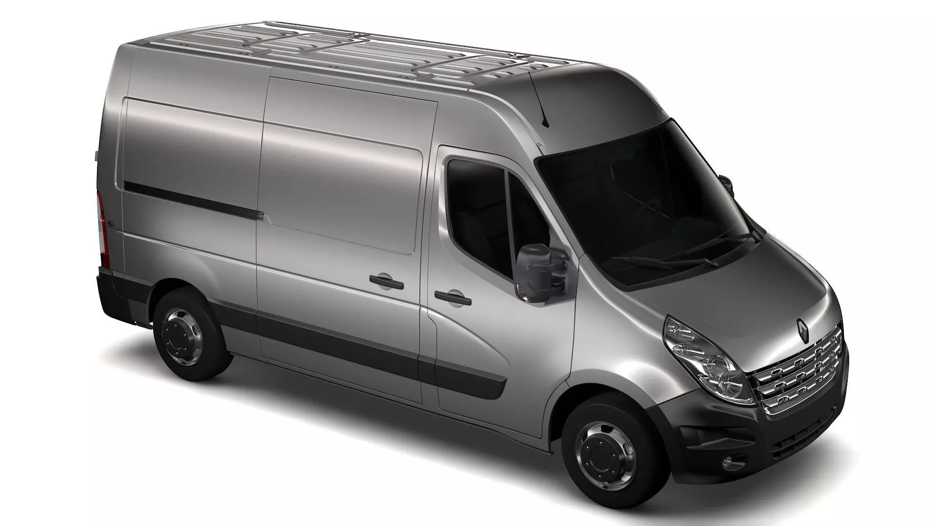 Renault Master L2H2 Van 2010 3D model_0