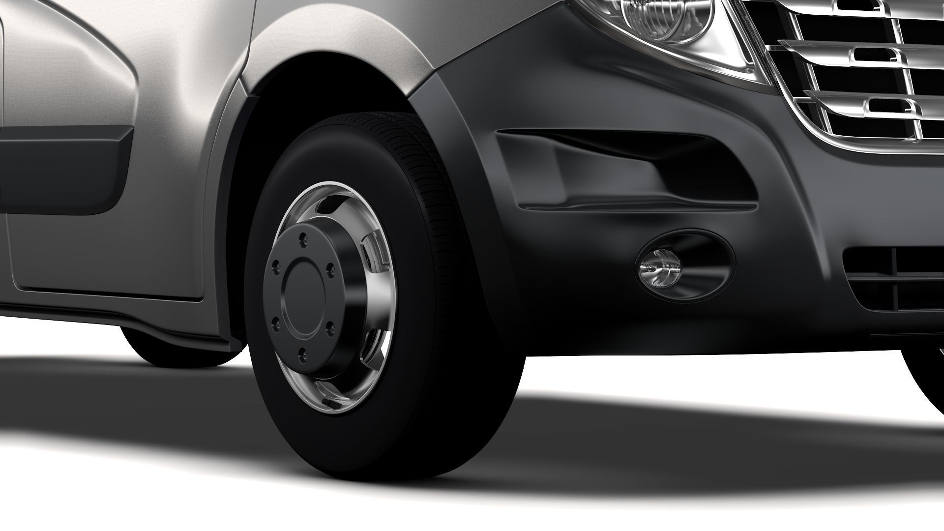 Renault Master L2H2 Van 2010 3D model_2