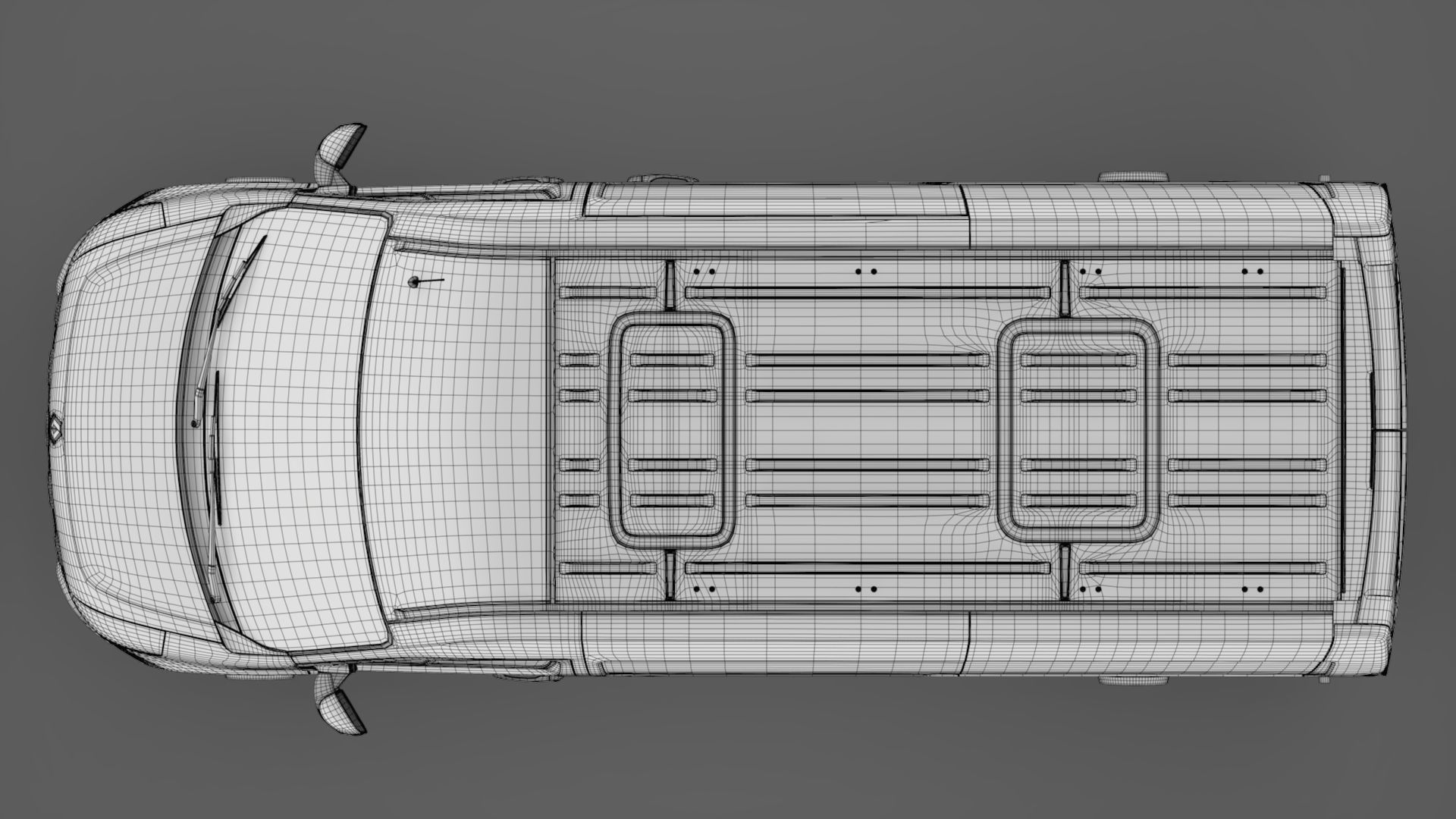 Renault Master L2H2 Van 2010 3D model_19
