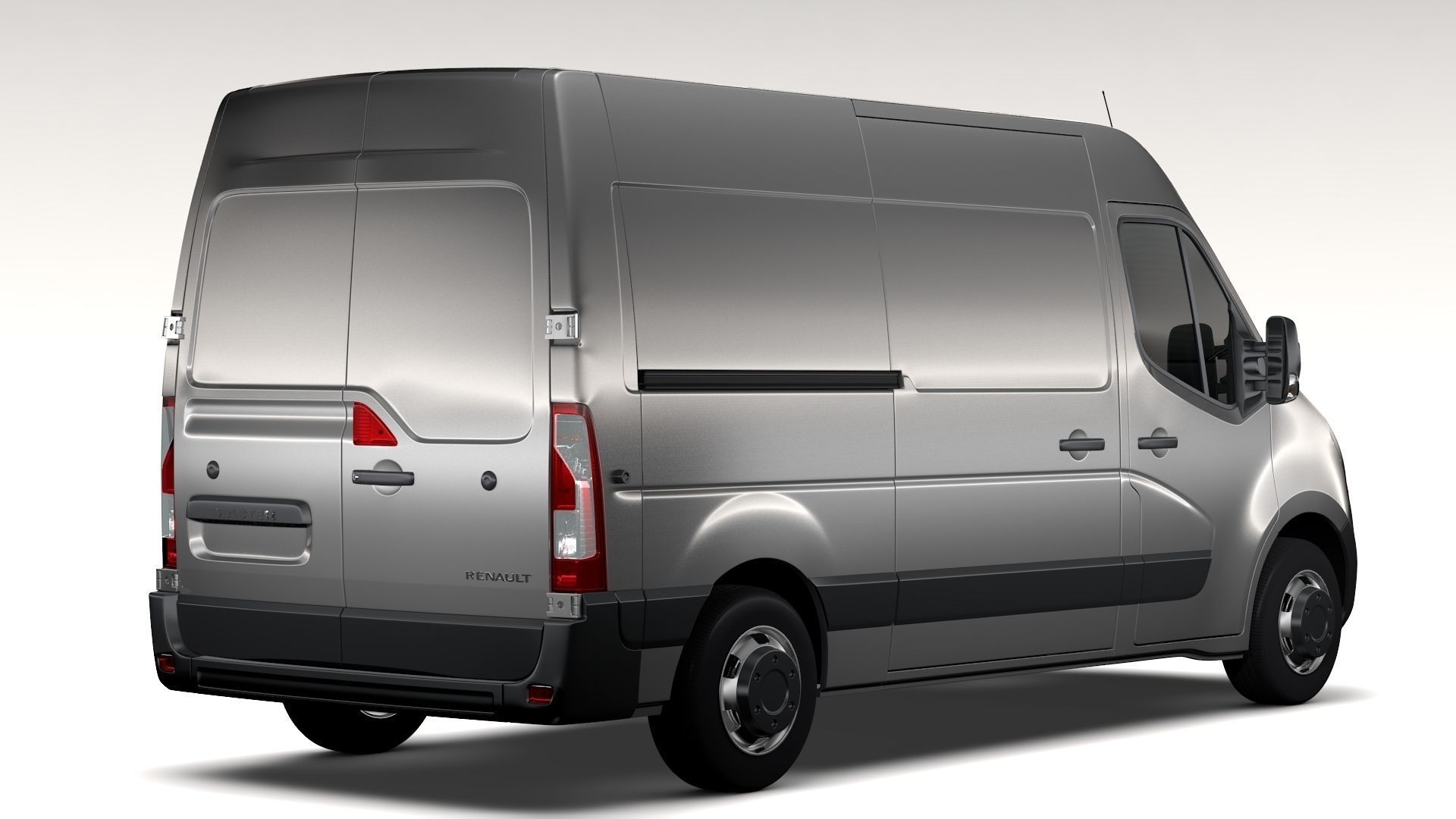 Renault Master L2H2 Van 2010 3D model_6