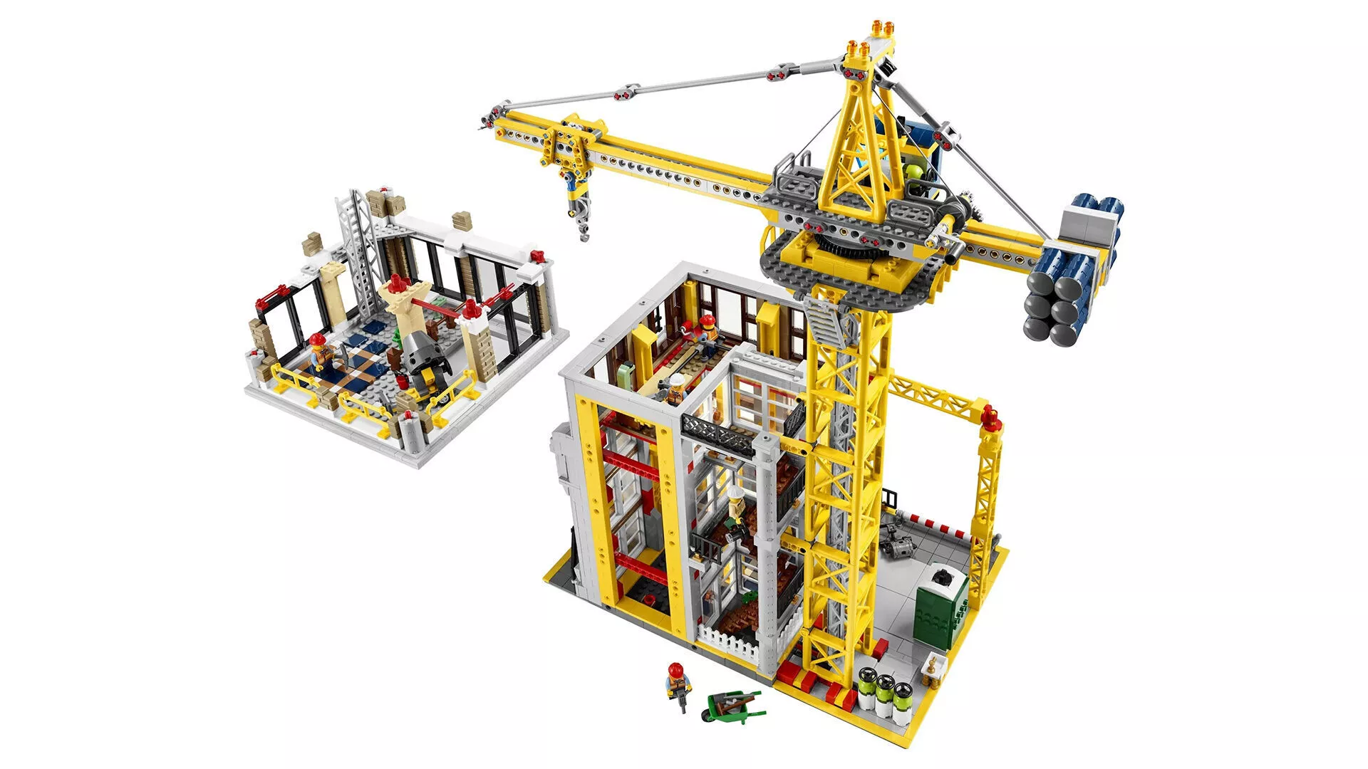 MB-910008 Modular Urban Construction Site for Brick Display 3D print model