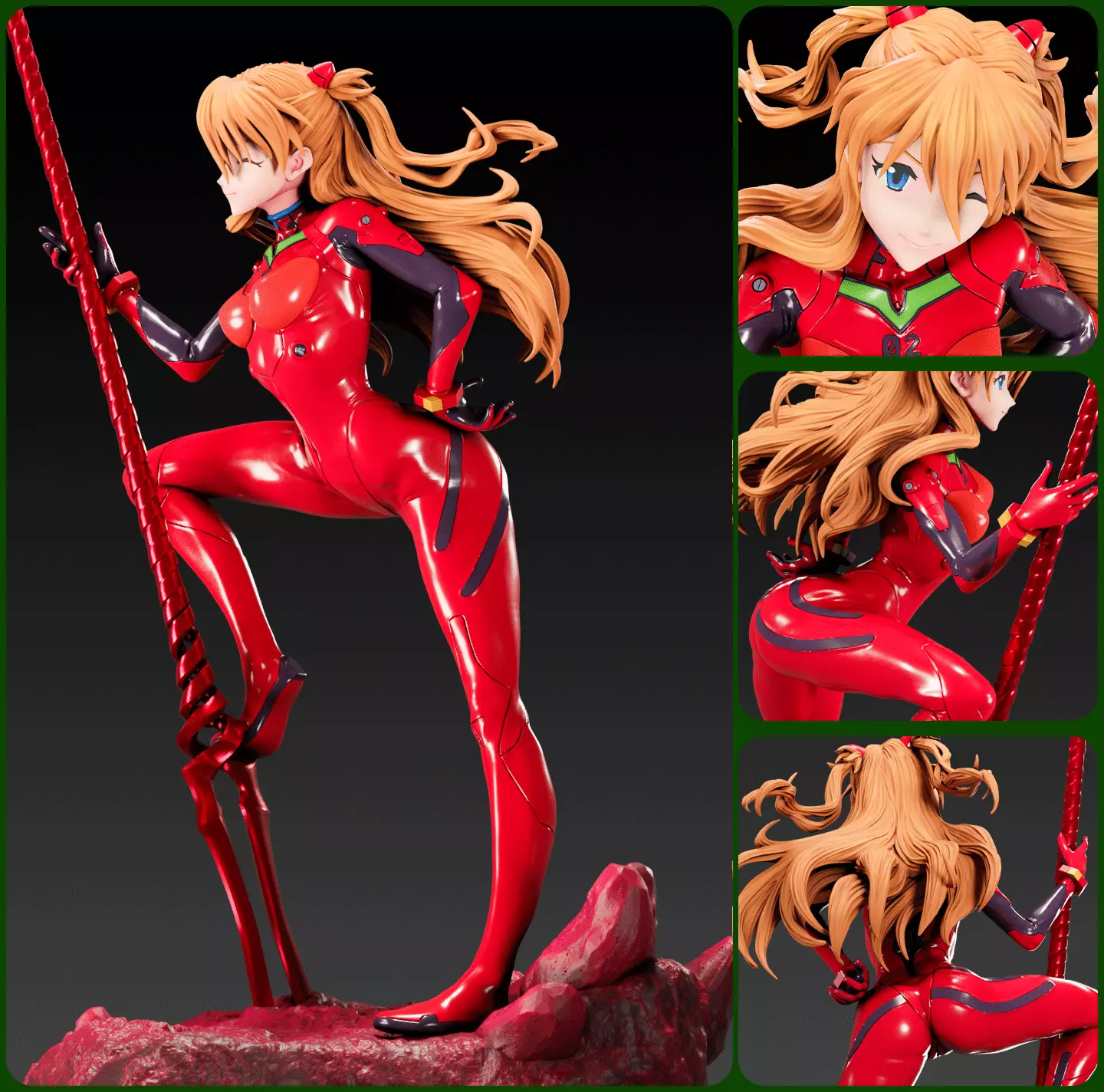 Asuka - Evangelion 3D print model