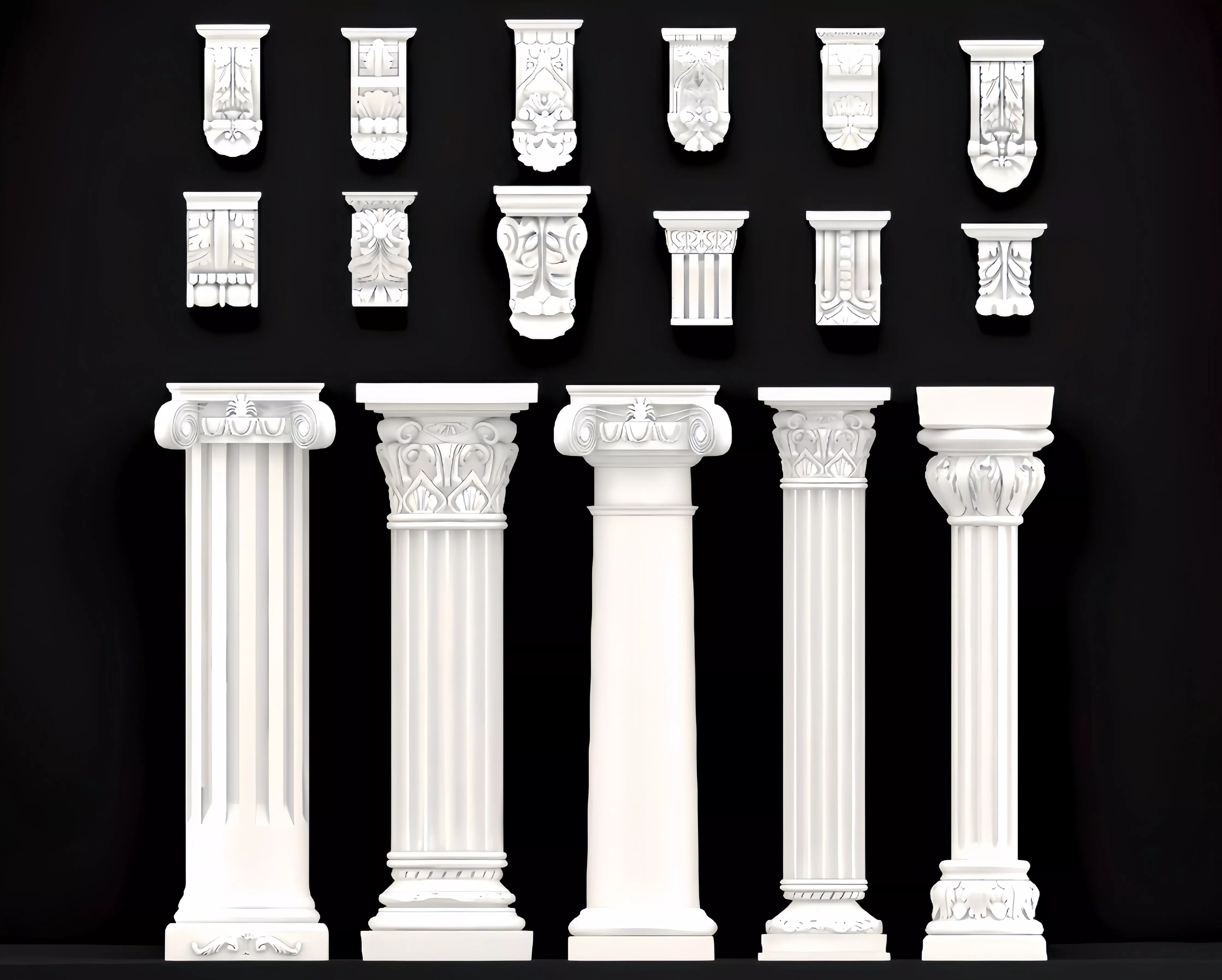 RomanColumn 3D model