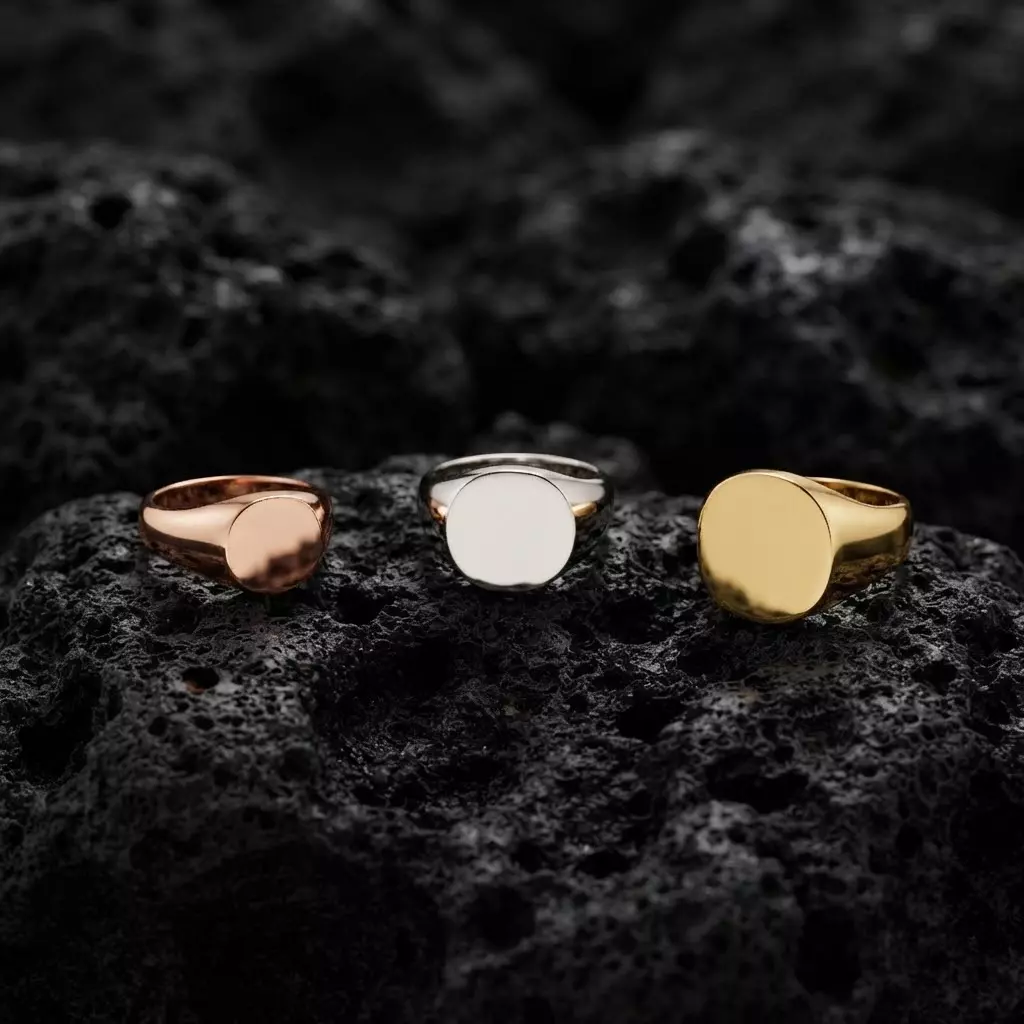 Jewelry Signet Ring v2 S M L Sizes Pack