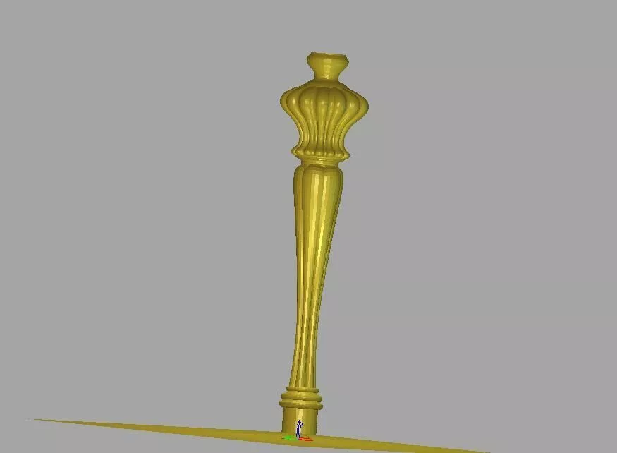 Classic Stair Baluster and Spindle 3D Model STL 3D model