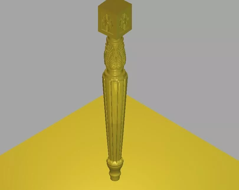 Classic Stair Baluster and Spindle 3D Model STL 3D model