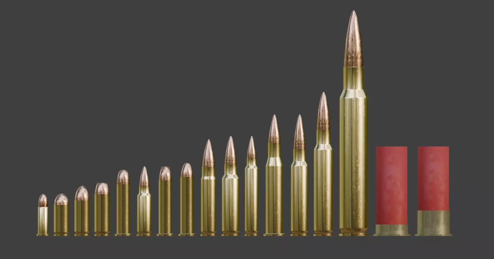 Ammunition Pack Low-poly 3D model Low-poly 3D model