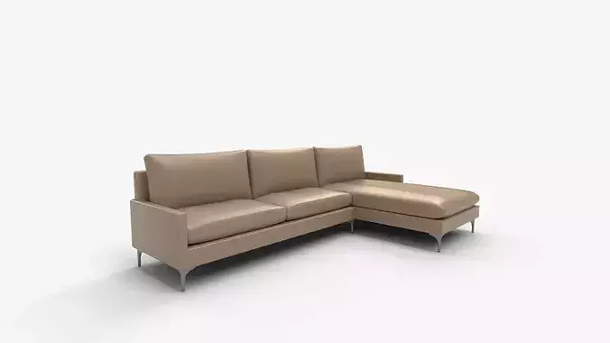 Connor Sectional Right Hand Facing 3D model
