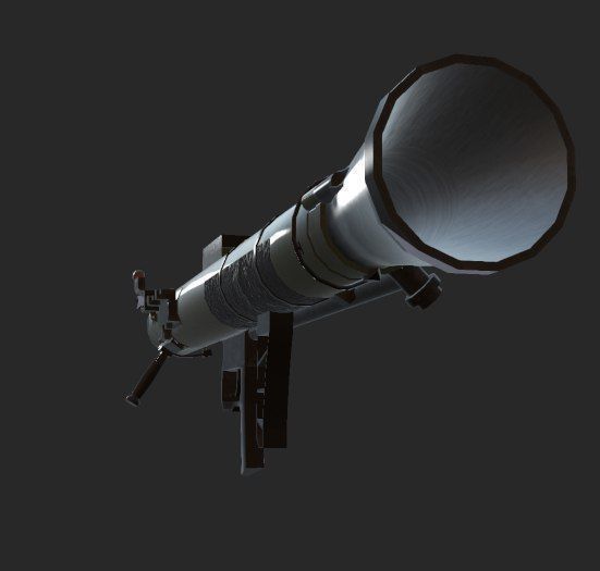 Carl Gustaf M4 Low-poly 3D model_1