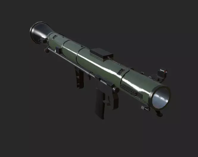 Carl Gustaf M4 Low-poly 3D model_0