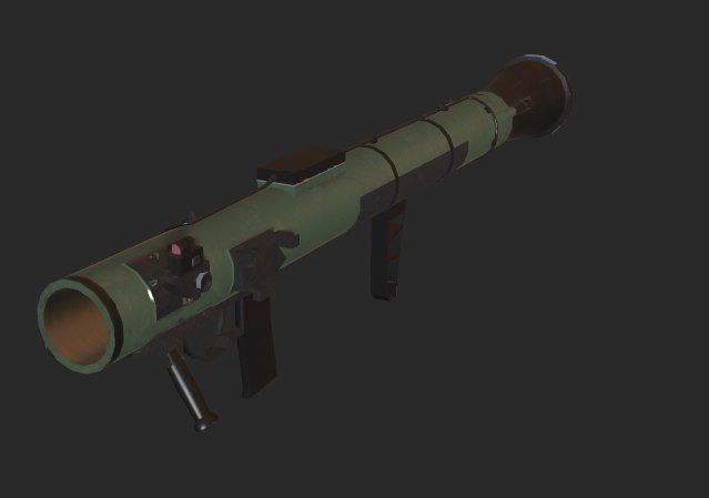 Carl Gustaf M4 Low-poly 3D model_2