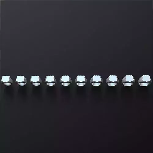 Jewelry Signet Ring v3 M Size