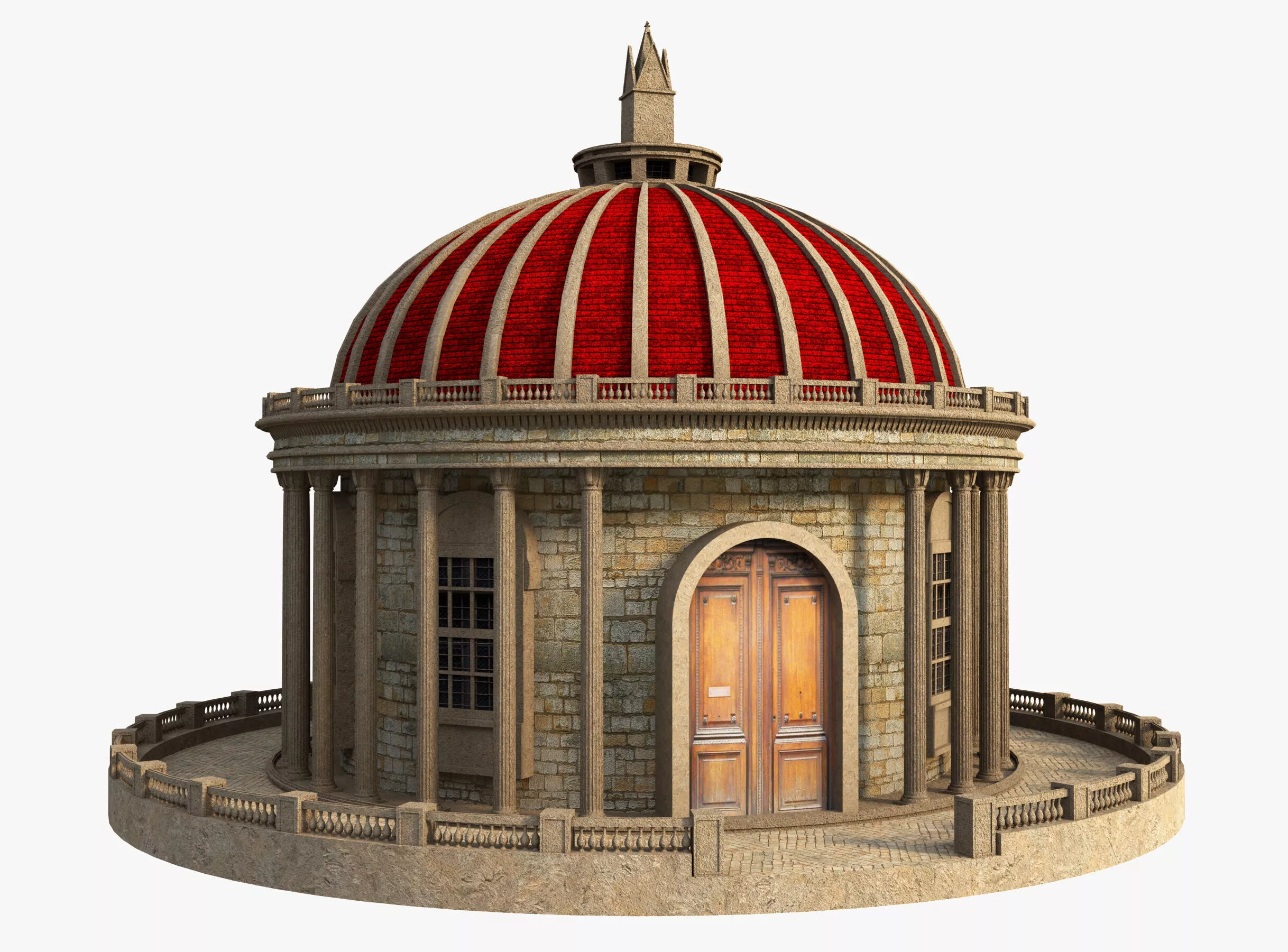 Free Dome Temple Free 3D model