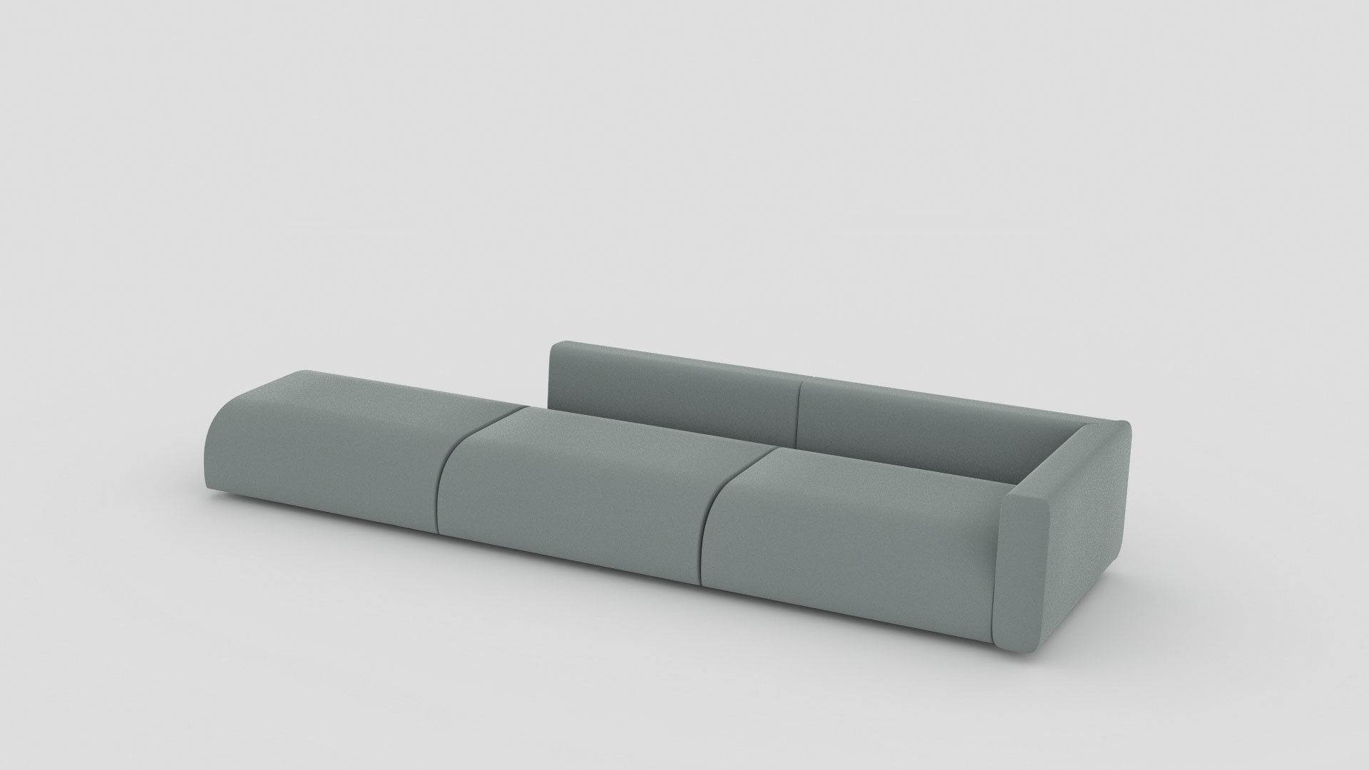SOFA COLLECTION sectional 3D model_11