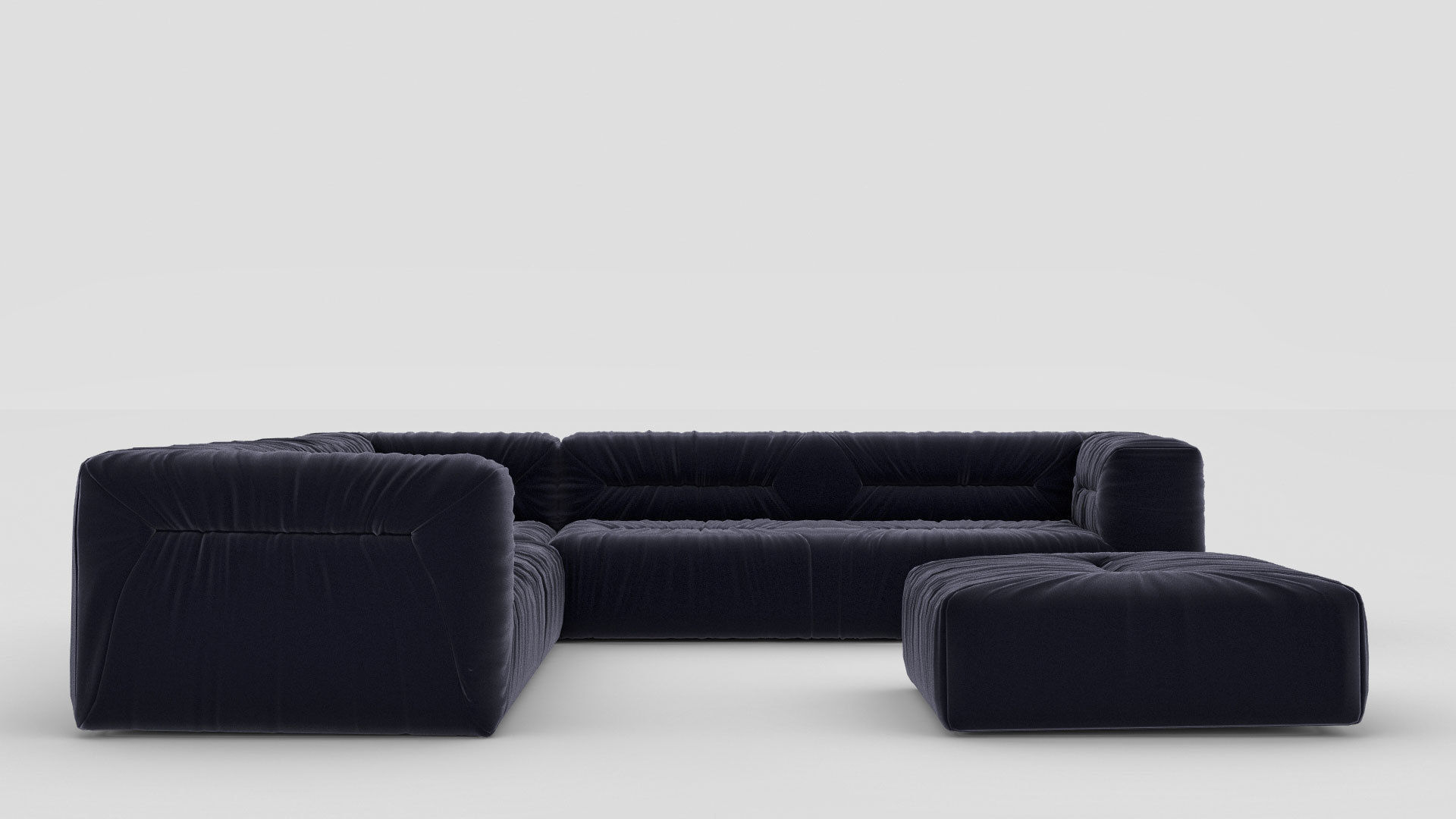 SOFA COLLECTION sectional 3D model_8