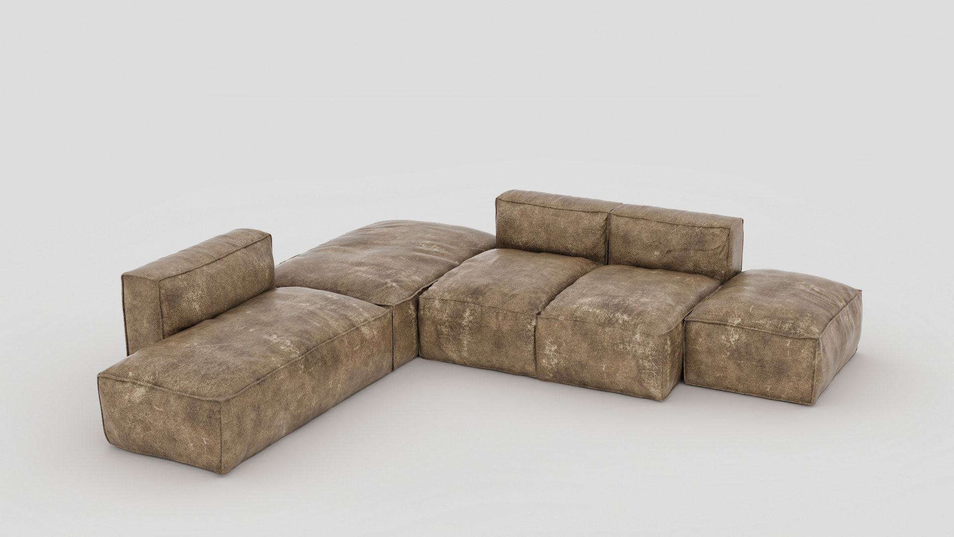 SOFA COLLECTION sectional 3D model_5