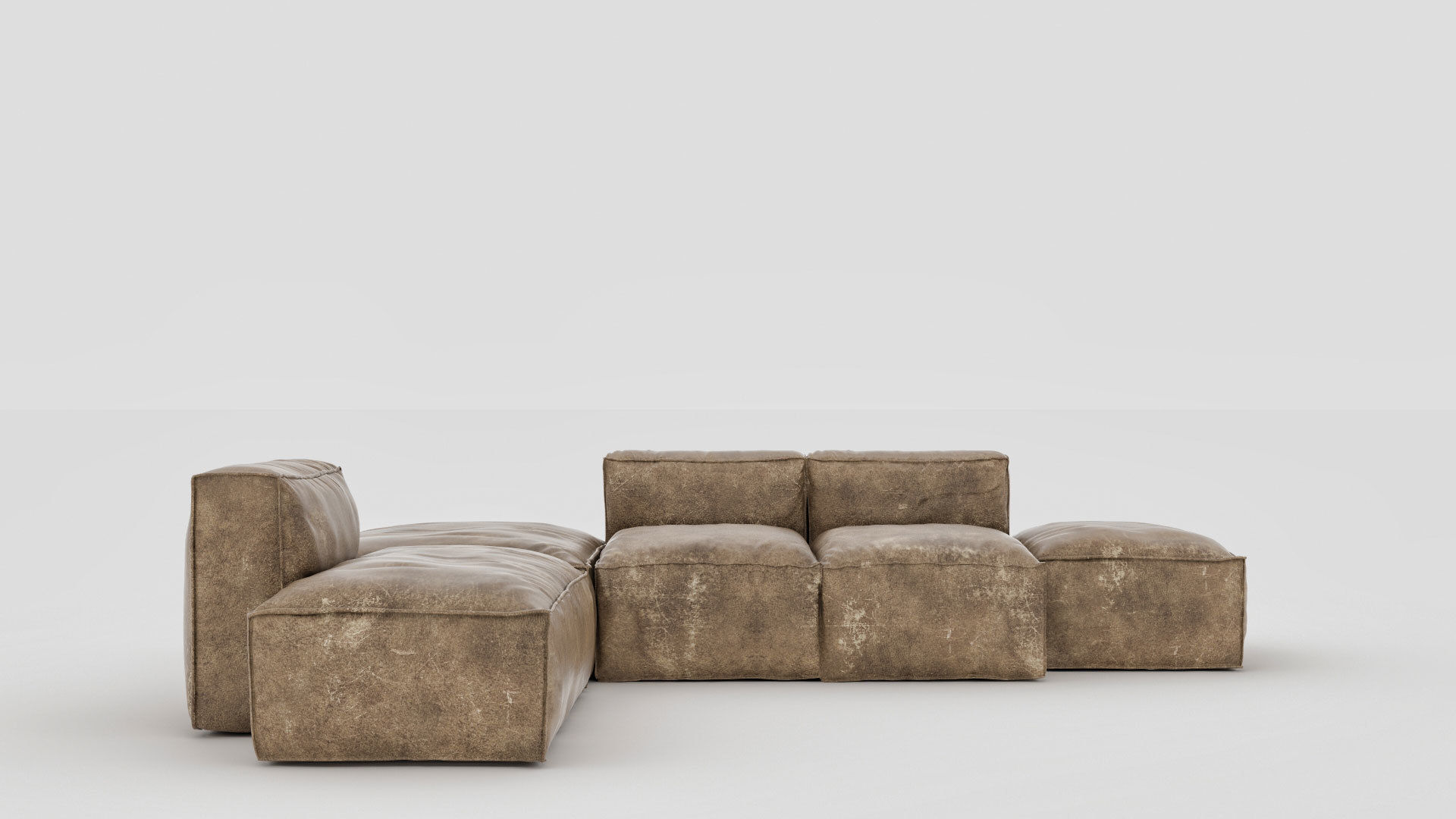 SOFA COLLECTION sectional 3D model_6