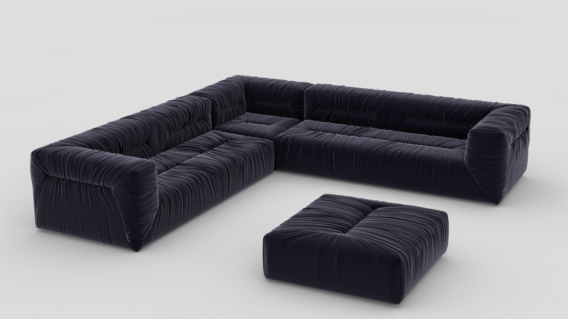 SOFA COLLECTION sectional 3D model_7