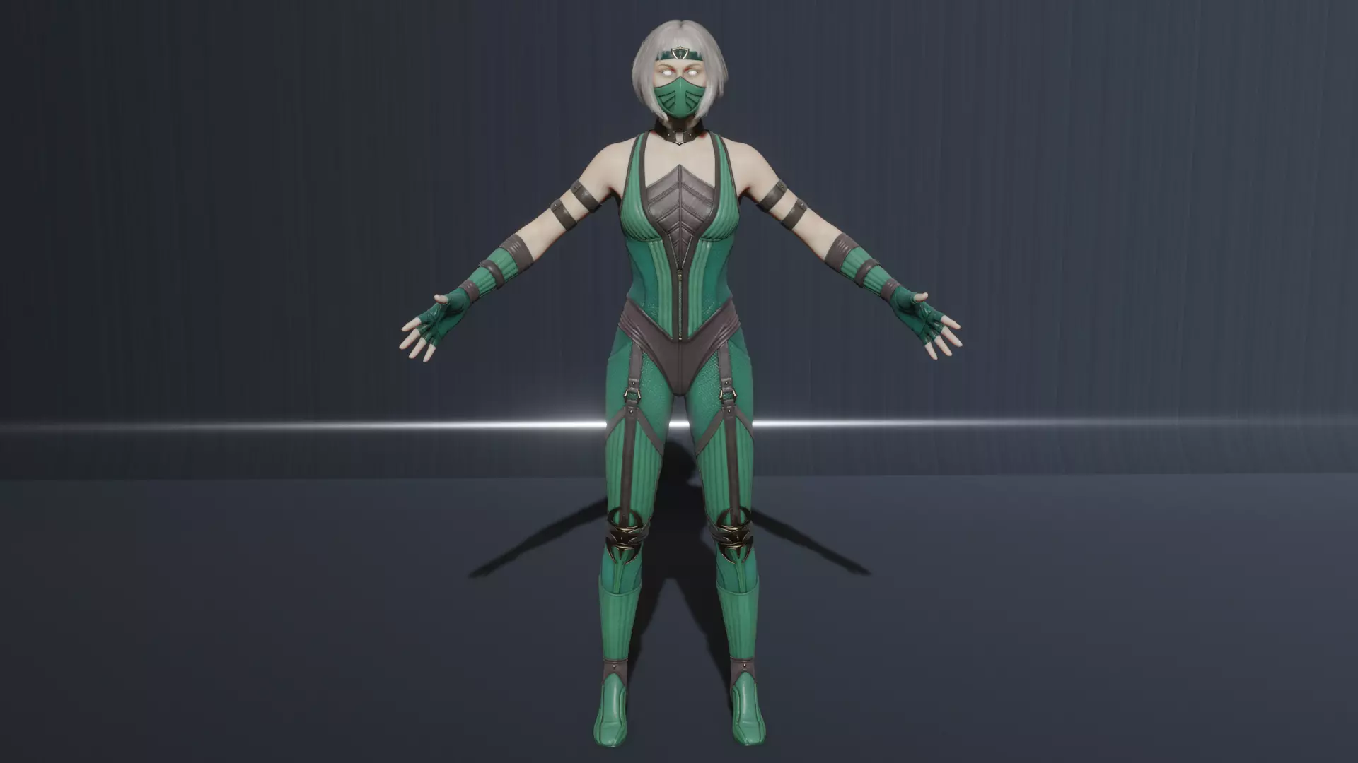 Khameleon Low-poly 3D model