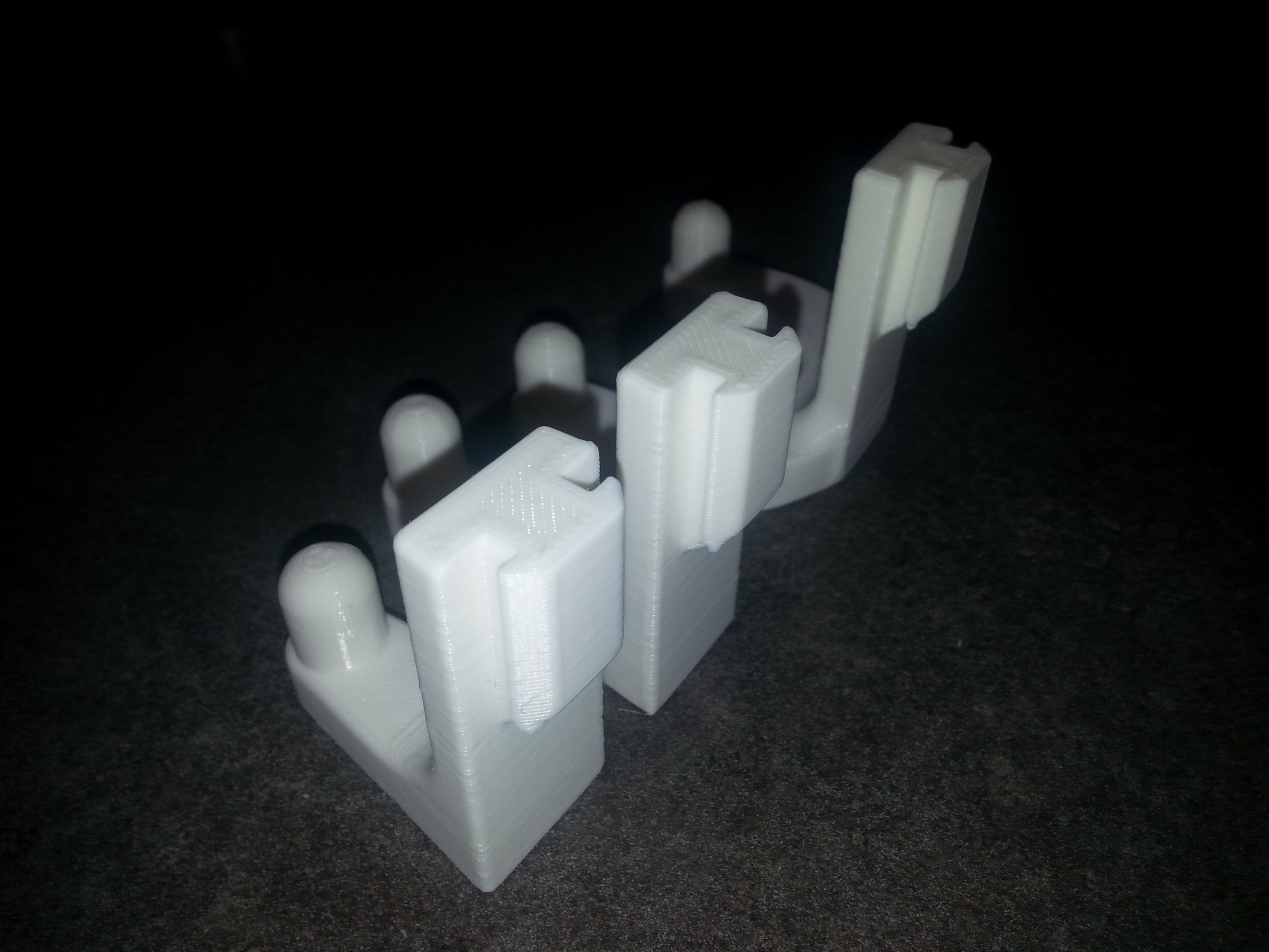 Set of wall hooks for Lifetime Sheds 3D print model_1