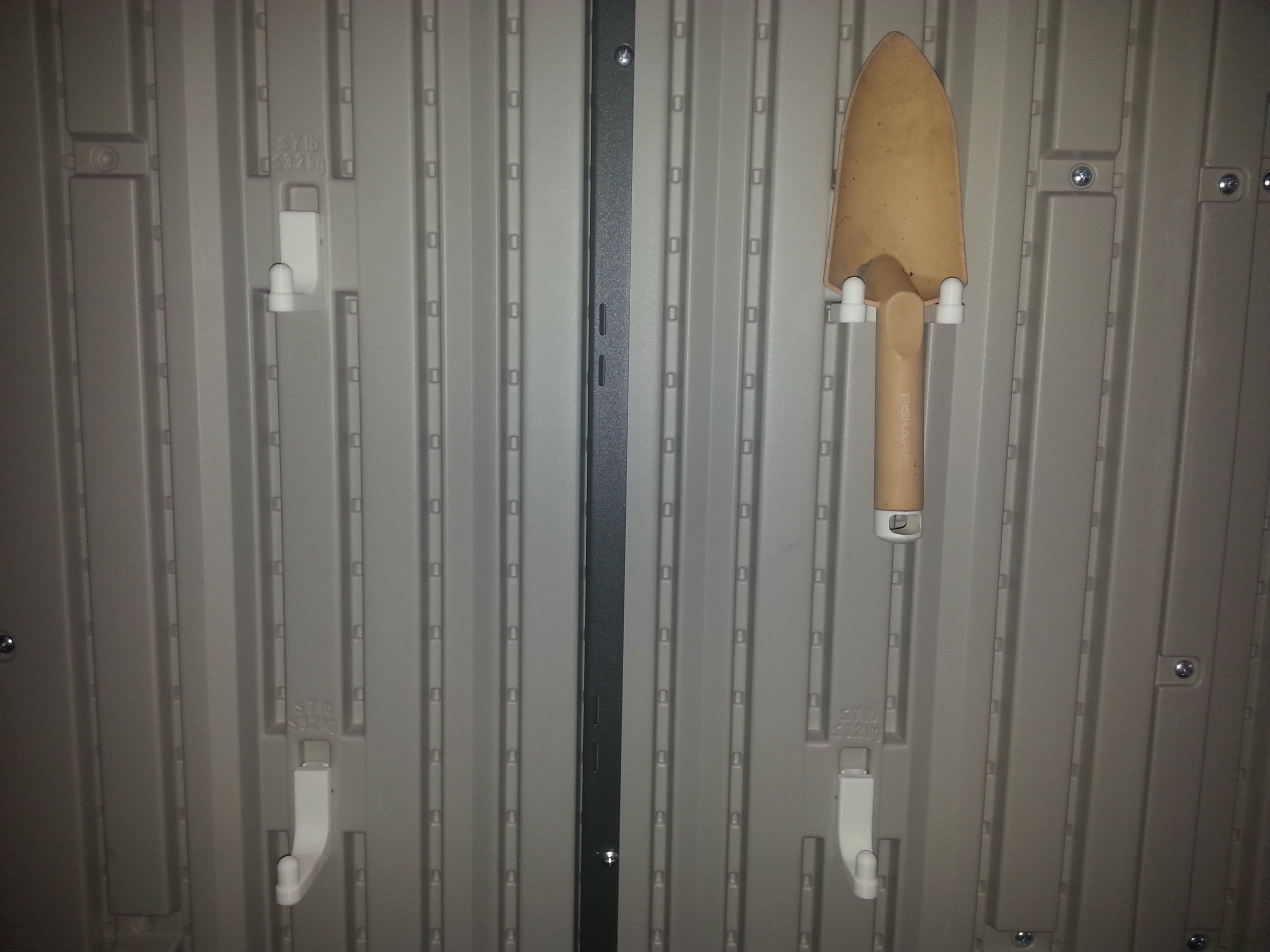 Set of wall hooks for Lifetime Sheds 3D print model_2