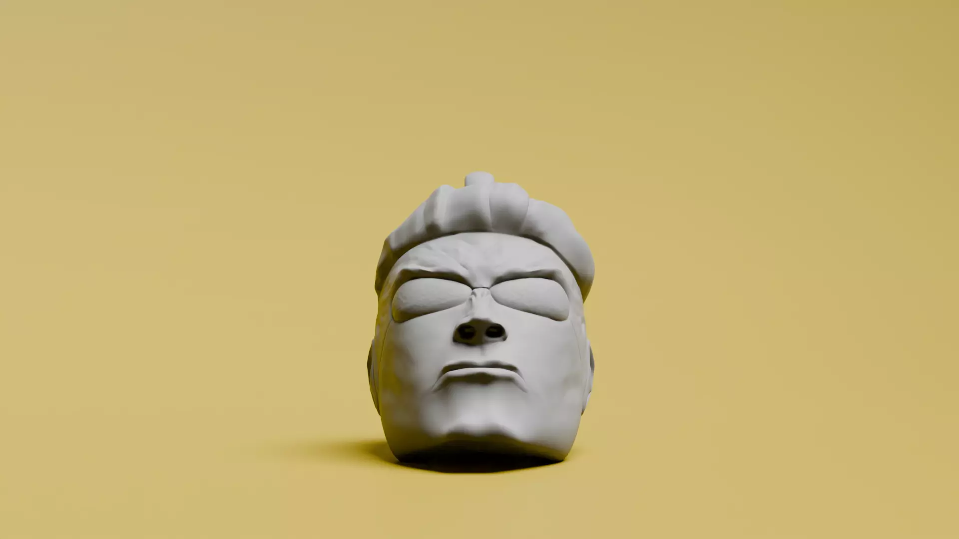Invincible Inspired Mini Head Keychain Free 3D print model