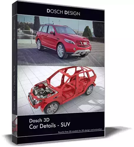 Dosch 3D - Car Details - SUV  3D model