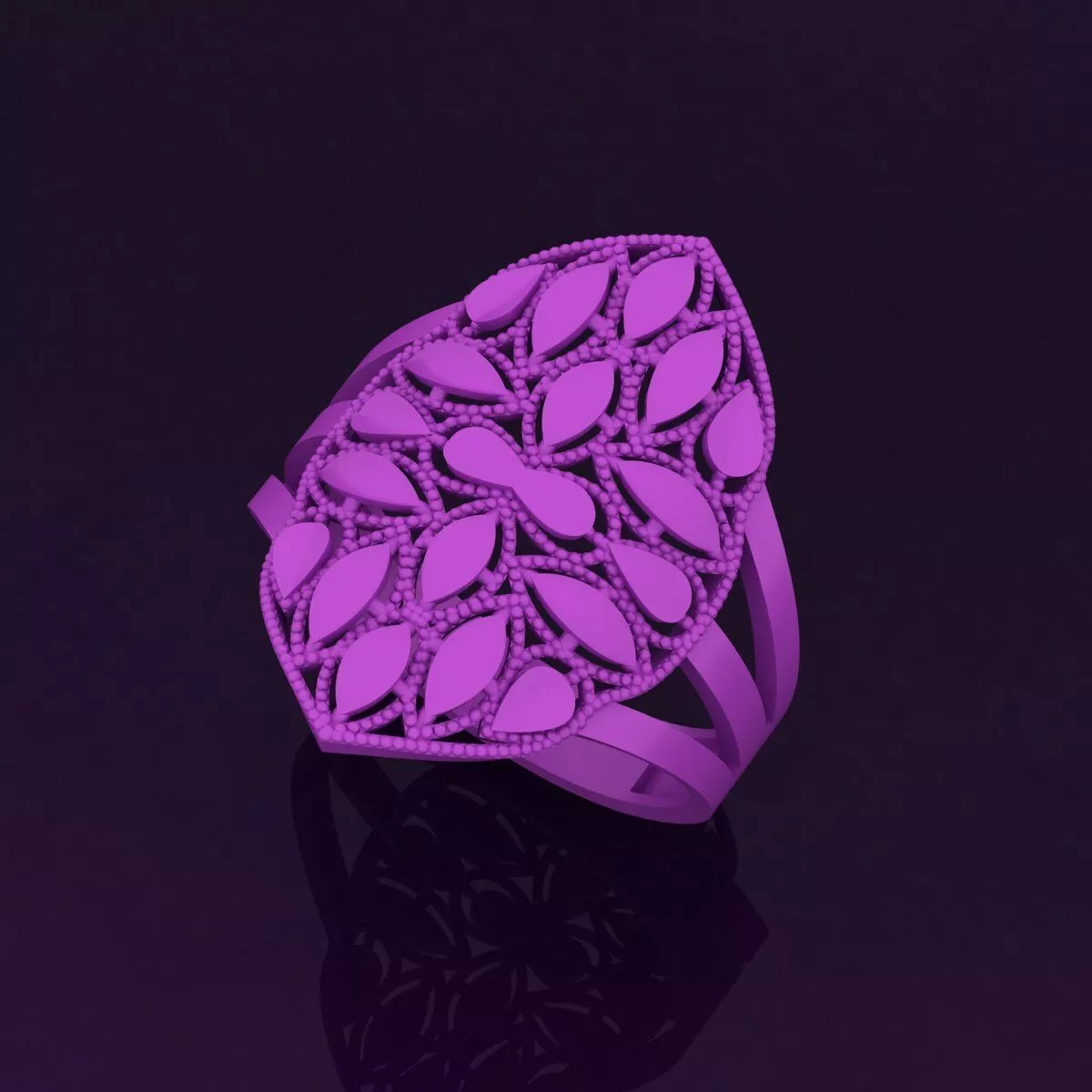 Minimalist Turkish Ring Design 3D print model
