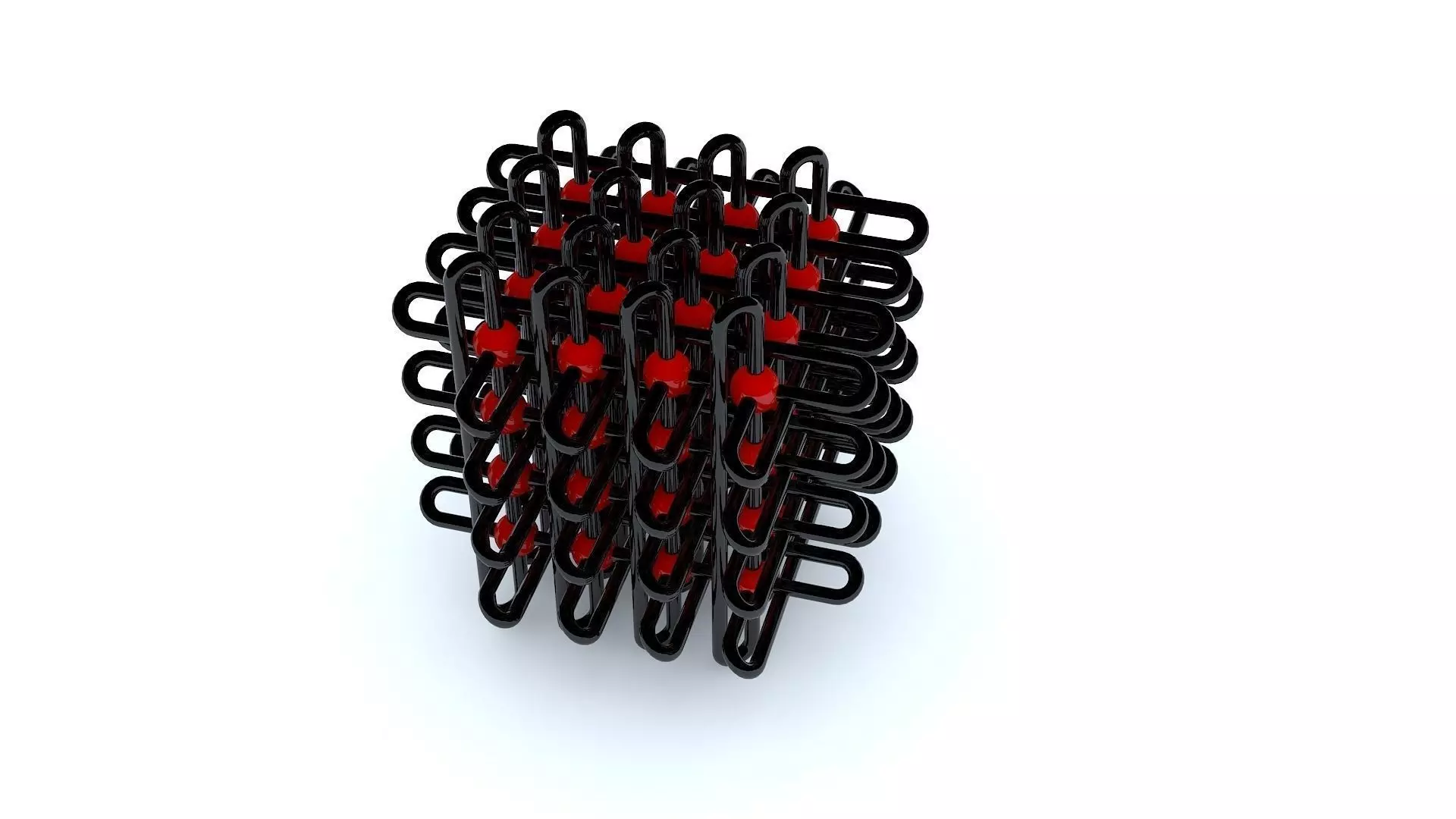 Torus network Free 3D print model
