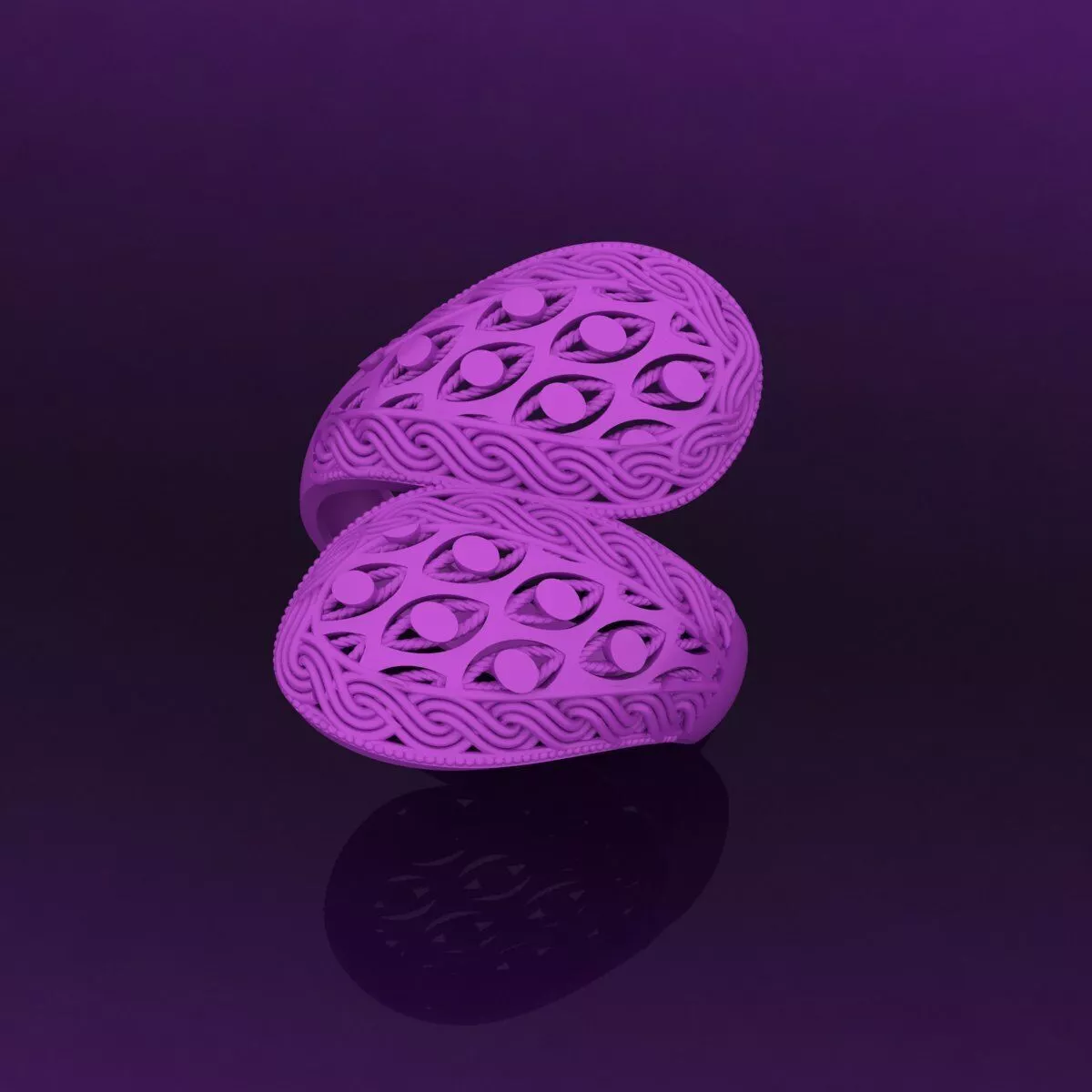 Turkish Fusion Ring Design 3D print model