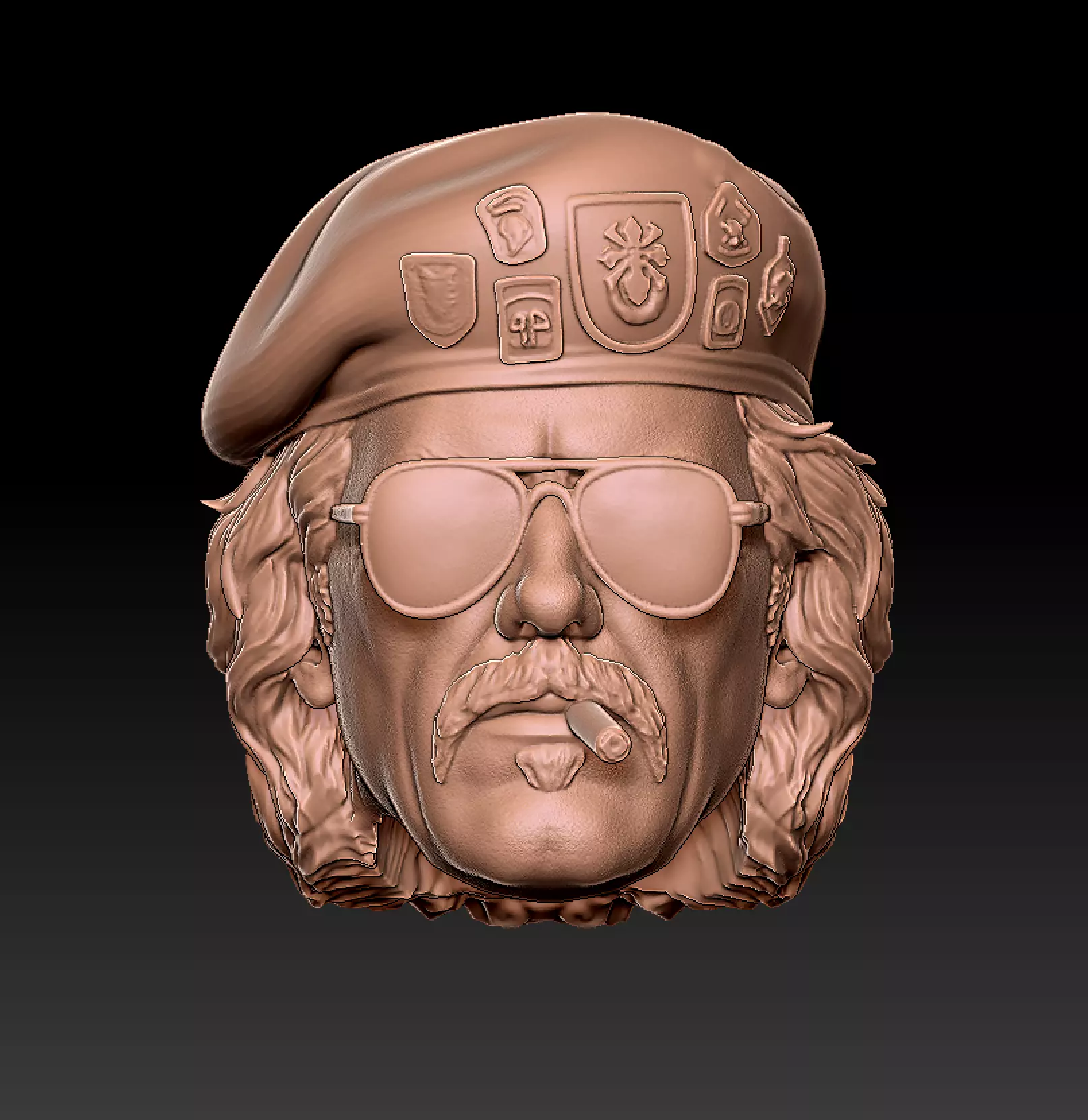 Nick Nolte Four Leaf Tayback 3D print model
