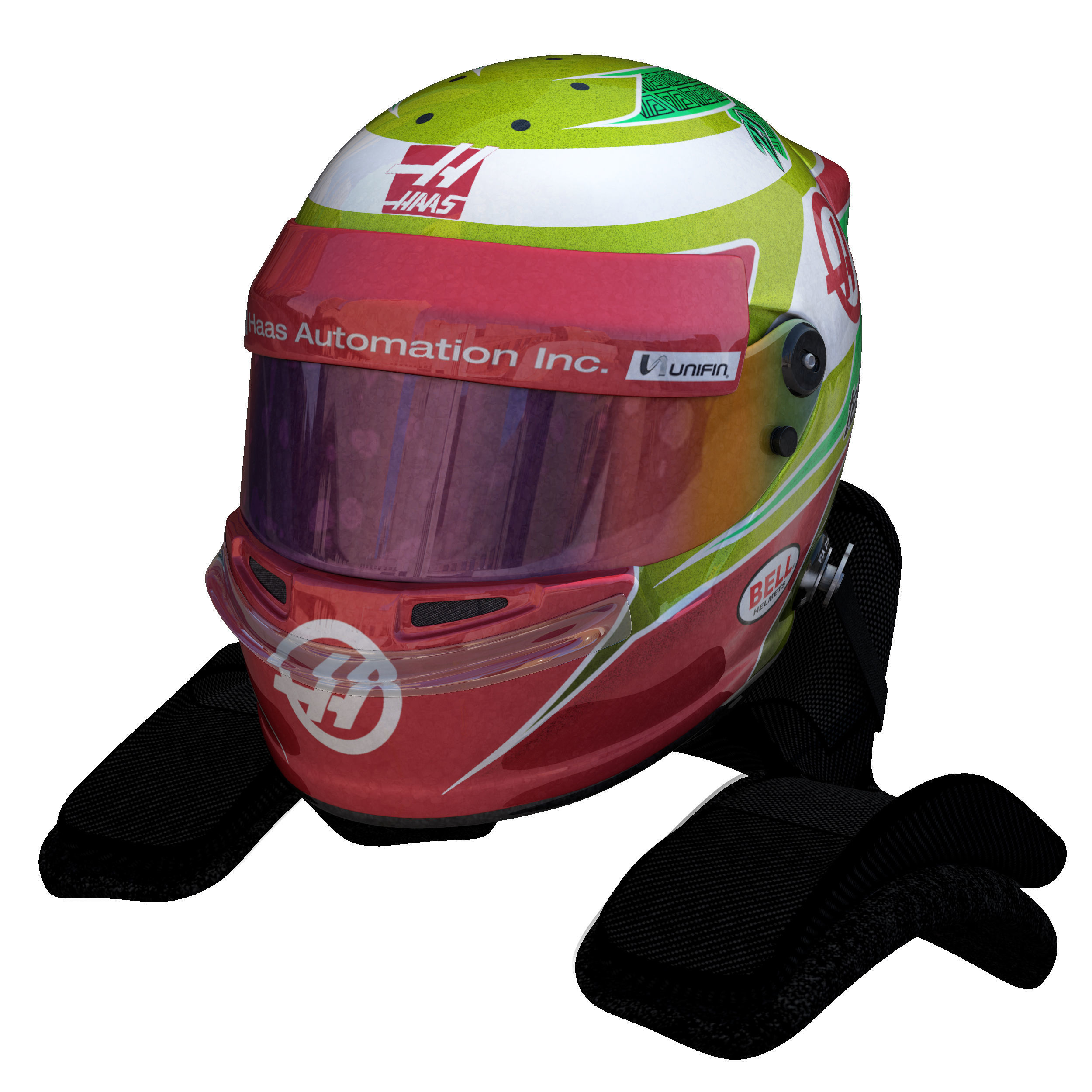 Gutierrez Helmet 2016 Low-poly 3D model