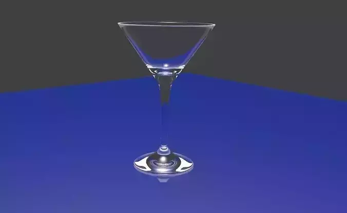 Glass for martini