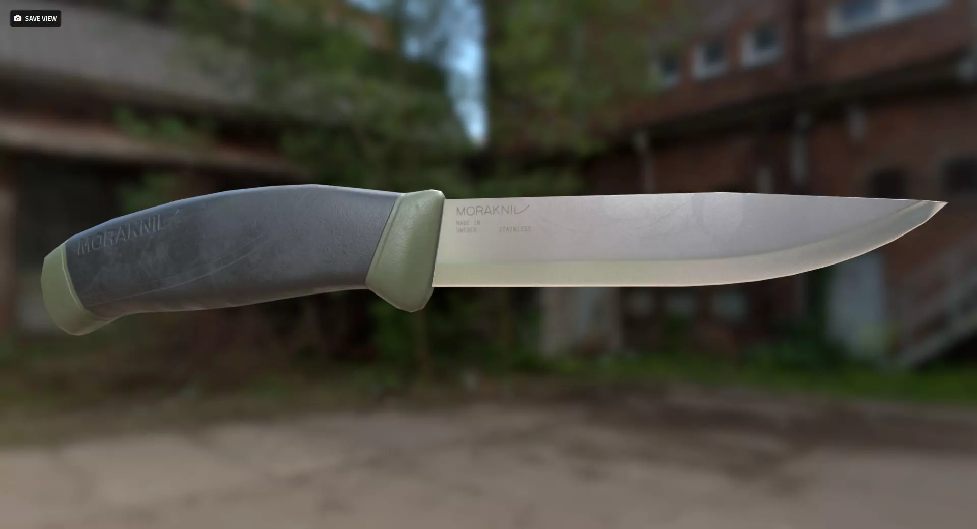 Knife Mora Companion MG Free low-poly 3D model